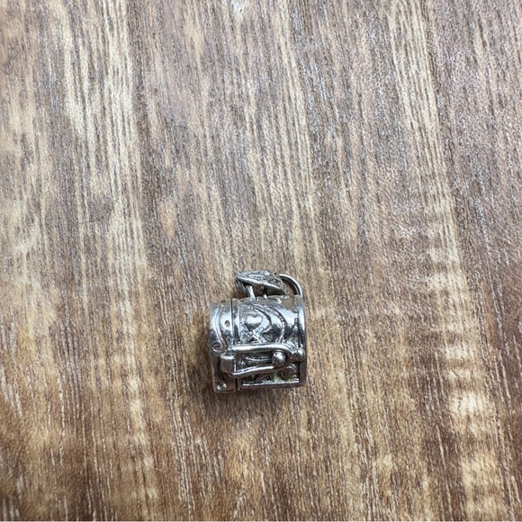 Necklace heart Pendant MARKED aa 925 Trinket Charm Locket Box sterling silver - Picture 4 of 7